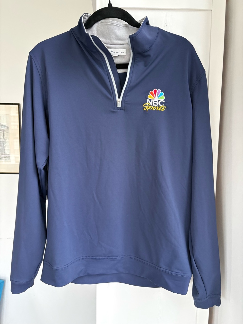 Peter Millar NBC Sports Quarter Zip Pullover Men’s M Blue